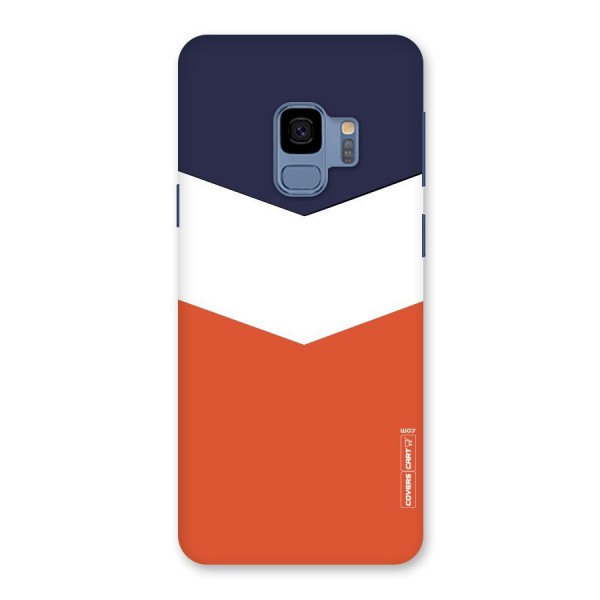 Three Colour Pattern Back Case for Galaxy S9