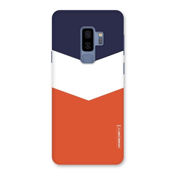 Three Colour Pattern Back Case for Galaxy S9 Plus