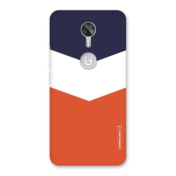 Three Colour Pattern Back Case for Gionee A1