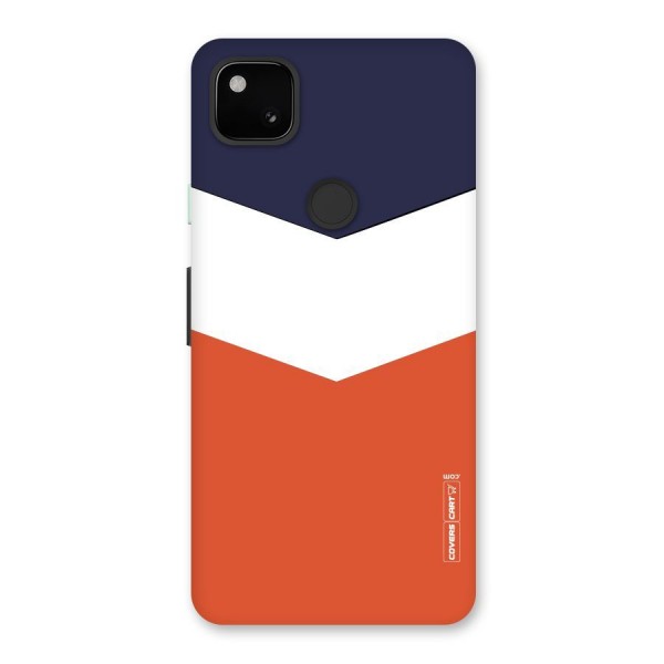 Three Colour Pattern Back Case for Google Pixel 4a