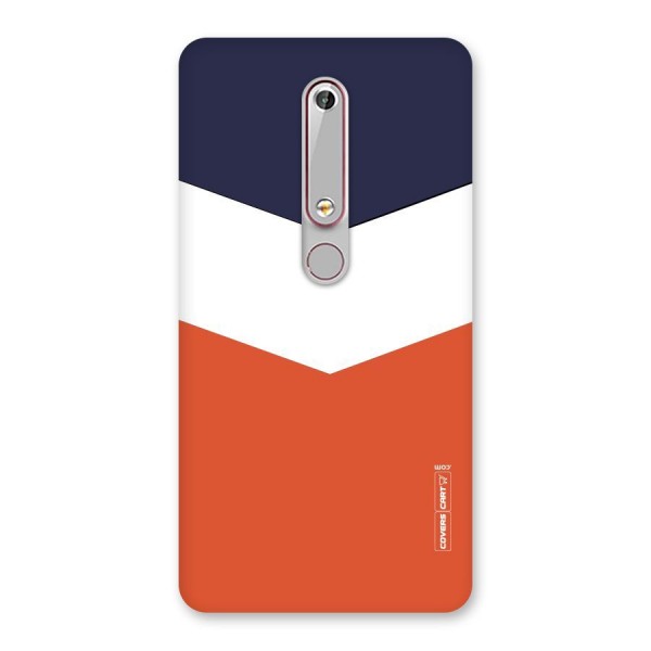 Three Colour Pattern Back Case for Nokia 6.1