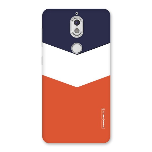 Three Colour Pattern Back Case for Nokia 7