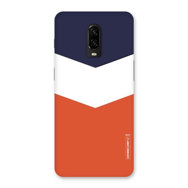 Three Colour Pattern Back Case for OnePlus 6T