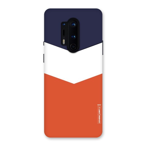 Three Colour Pattern Back Case for OnePlus 8 Pro