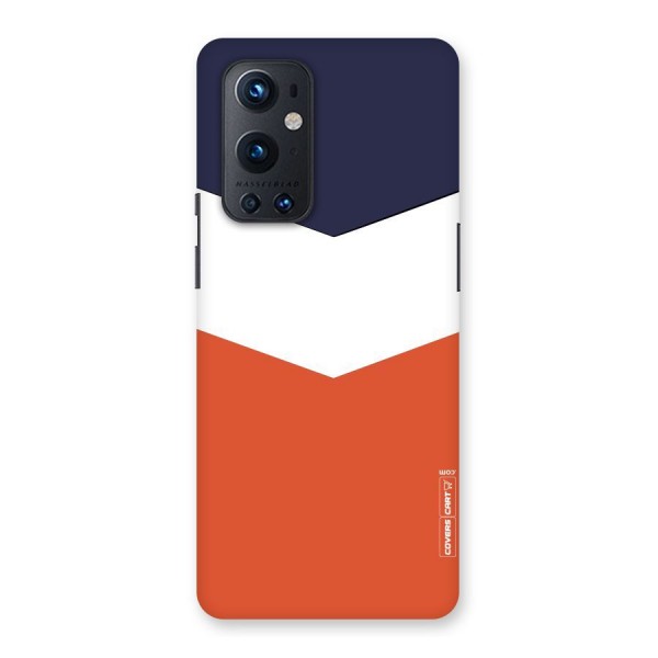 Three Colour Pattern Back Case for OnePlus 9 Pro
