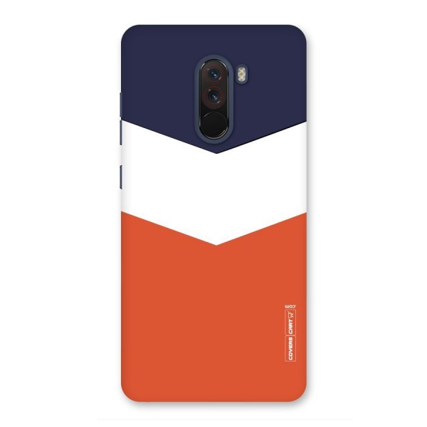 Three Colour Pattern Back Case for Poco F1