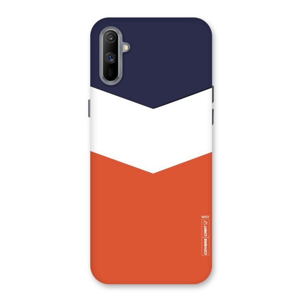 Three Colour Pattern Back Case for Realme C3