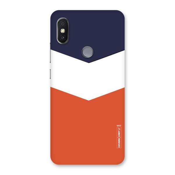 Three Colour Pattern Back Case for Redmi Y2