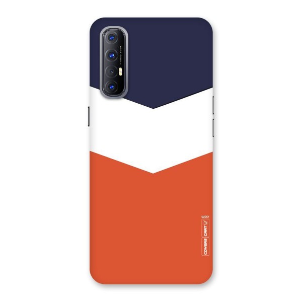 Three Colour Pattern Back Case for Reno3 Pro