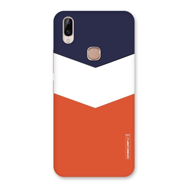 Three Colour Pattern Back Case for Vivo Y83 Pro