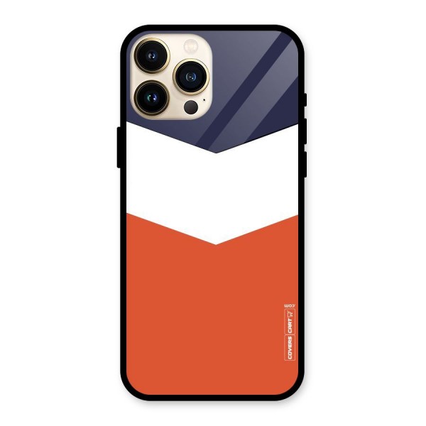 Three Colour Pattern Glass Back Case for iPhone 13 Pro Max