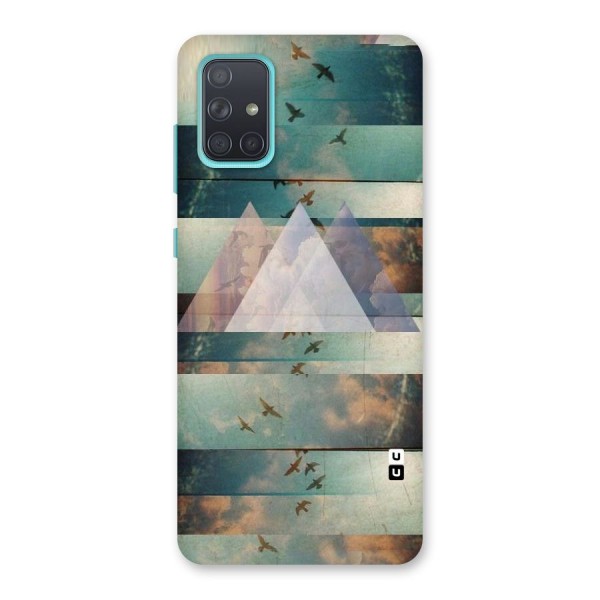 Three Triangles Back Case for Galaxy A71