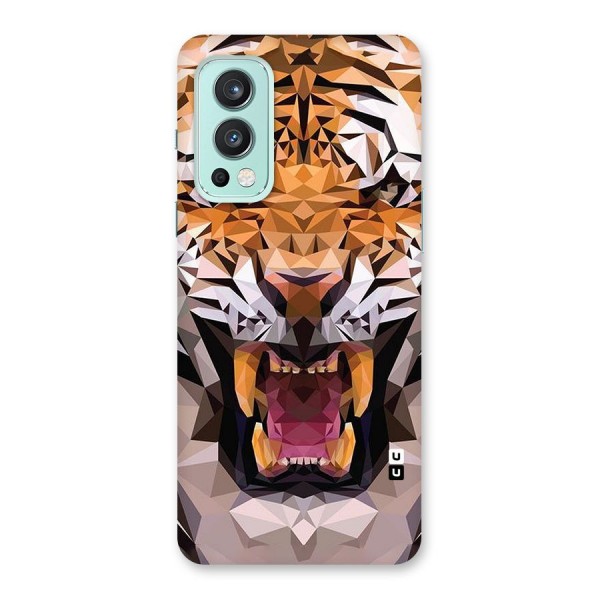 Tiger Abstract Art Back Case for OnePlus Nord 2 5G