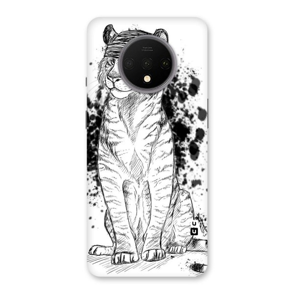 Tiger Wink Back Case for OnePlus 7T