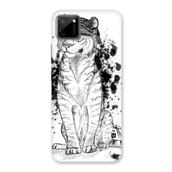 Tiger Wink Back Case for Realme C11