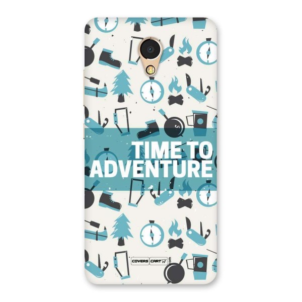 Time To Adventure Blazing Blue Back Case for Lenovo P2