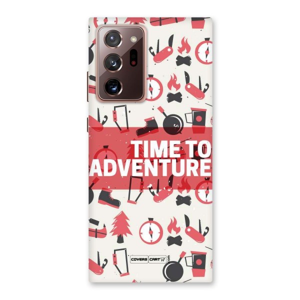 Time To Adventure Radiant Red Back Case for Galaxy Note 20 Ultra