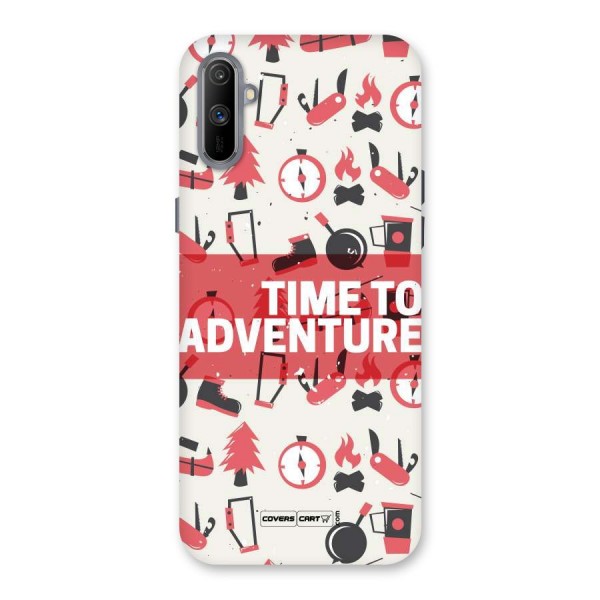 Time To Adventure Radiant Red Back Case for Realme C3