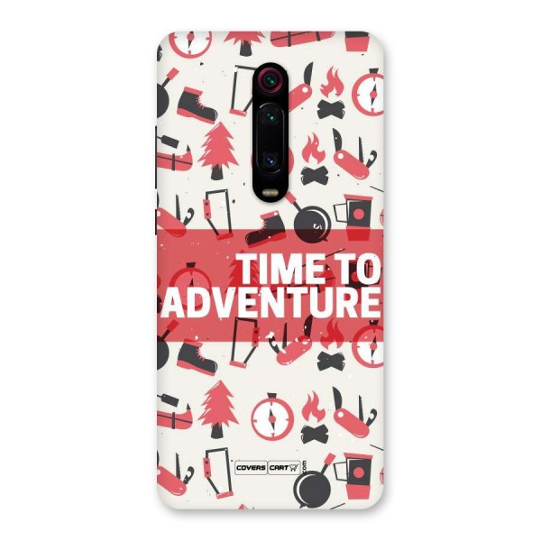 Time To Adventure Radiant Red Back Case for Redmi K20 Pro