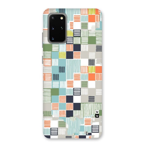 Tiny Boxes Stripes Back Case for Galaxy S20 Plus