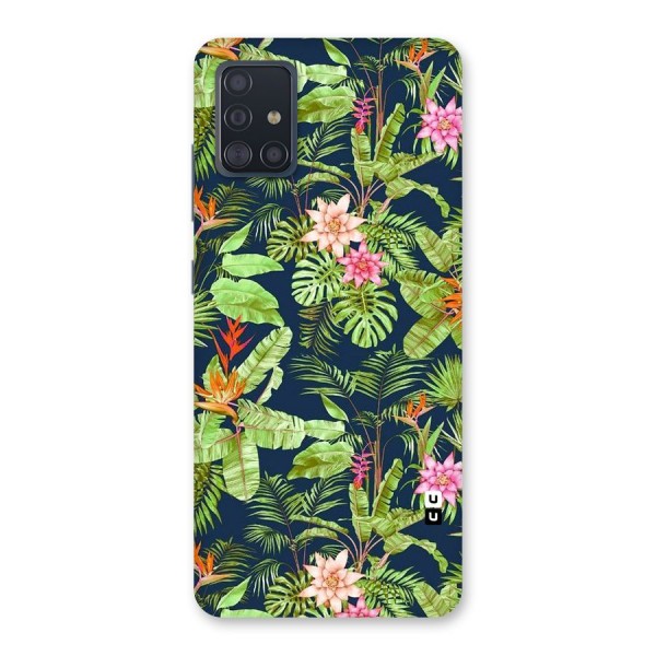 Tiny Flower Leaves Back Case for Galaxy A51