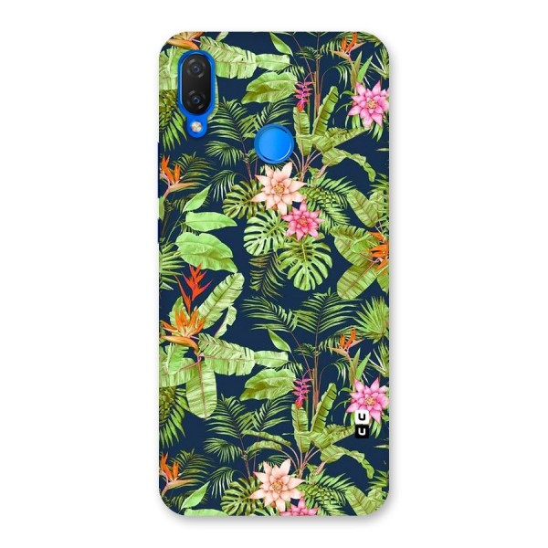 Tiny Flower Leaves Back Case for Huawei P Smart+