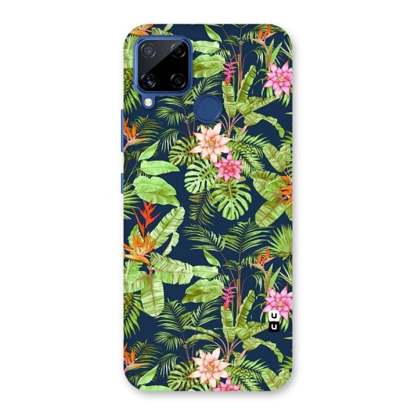 Tiny Flower Leaves Back Case for Realme Narzo 30A