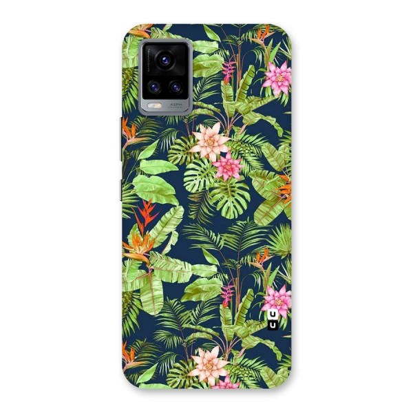 Tiny Flower Leaves Back Case for Vivo V20