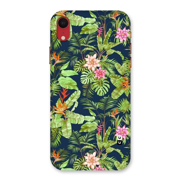 Tiny Flower Leaves Back Case for iPhone XR