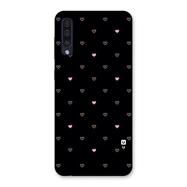 Tiny Little Pink Pattern Back Case for Galaxy A50