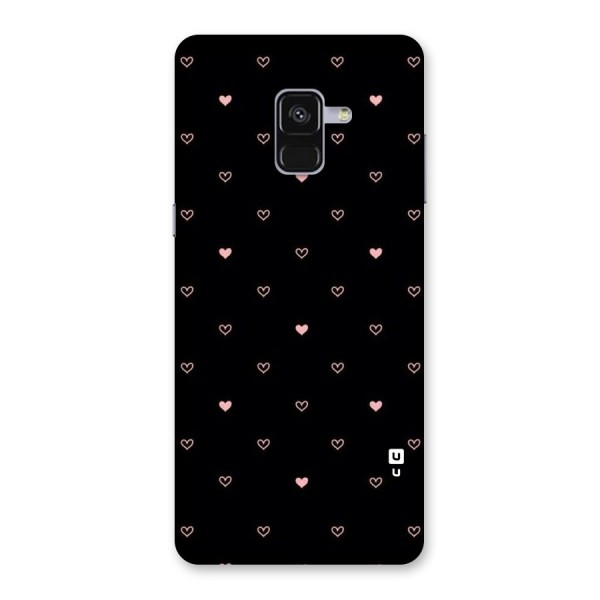 Tiny Little Pink Pattern Back Case for Galaxy A8 Plus