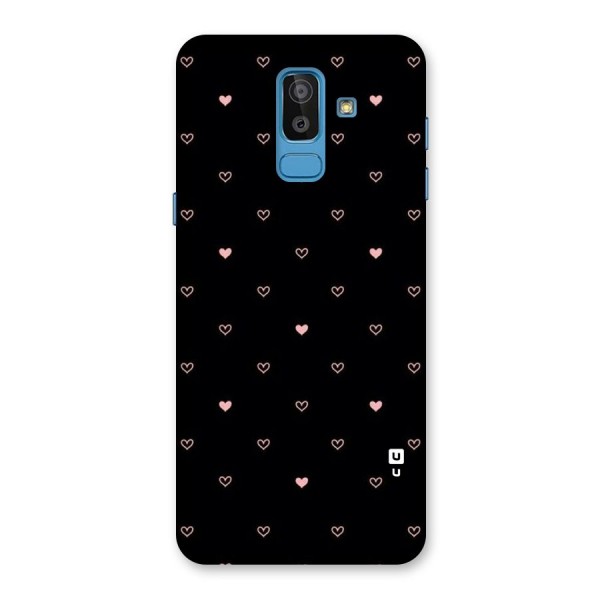 Tiny Little Pink Pattern Back Case for Galaxy J8