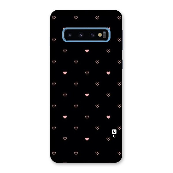 Tiny Little Pink Pattern Back Case for Galaxy S10