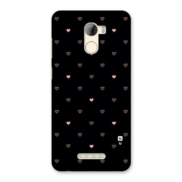 Tiny Little Pink Pattern Back Case for Gionee A1 LIte