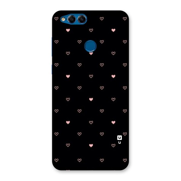 Tiny Little Pink Pattern Back Case for Honor 7X