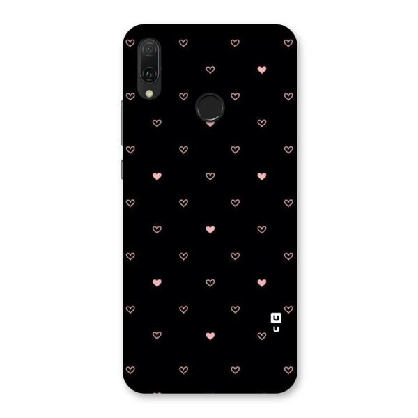 Tiny Little Pink Pattern Back Case for Huawei Y9 (2019)