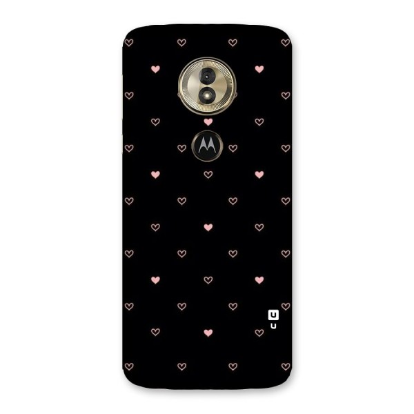 Tiny Little Pink Pattern Back Case for Moto G6 Play