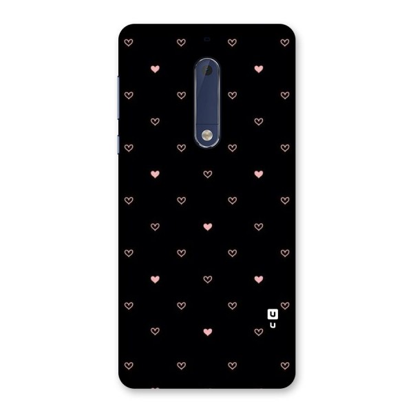 Tiny Little Pink Pattern Back Case for Nokia 5