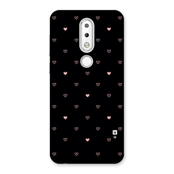 Tiny Little Pink Pattern Back Case for Nokia 6.1 Plus
