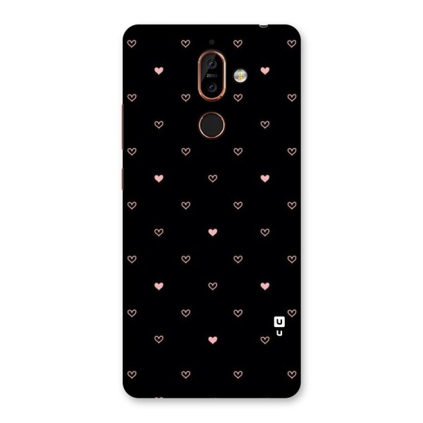 Tiny Little Pink Pattern Back Case for Nokia 7 Plus