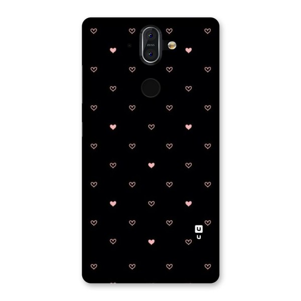 Tiny Little Pink Pattern Back Case for Nokia 8 Sirocco