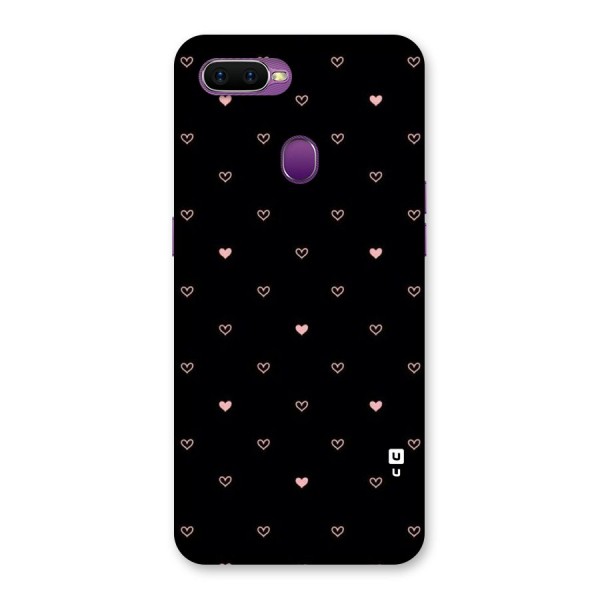 Tiny Little Pink Pattern Back Case for Oppo F9