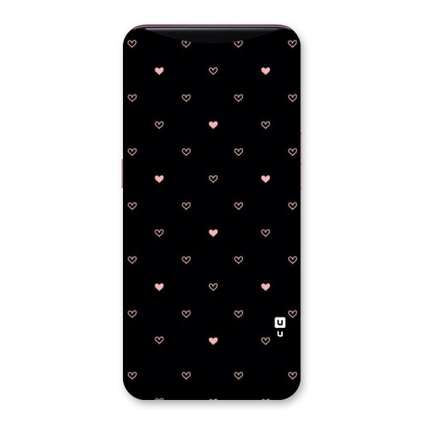 Tiny Little Pink Pattern Back Case for Oppo Find X