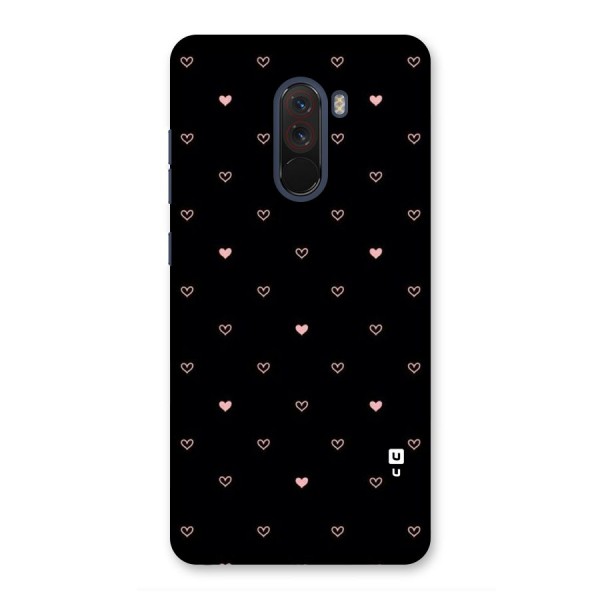 Tiny Little Pink Pattern Back Case for Poco F1
