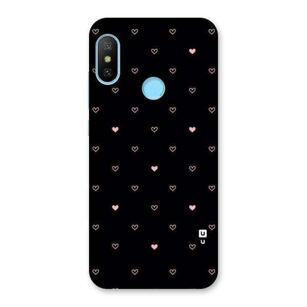 Tiny Little Pink Pattern Back Case for Redmi 6 Pro