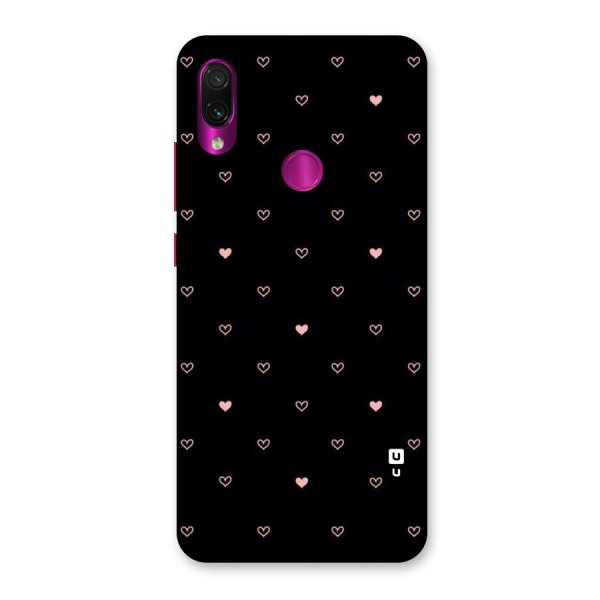 Tiny Little Pink Pattern Back Case for Redmi Note 7 Pro