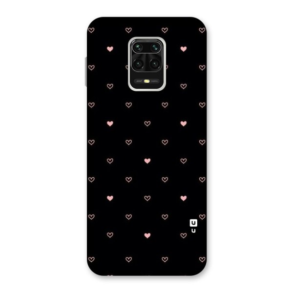 Tiny Little Pink Pattern Back Case for Redmi Note 9 Pro