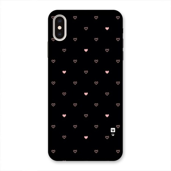 Tiny Little Pink Pattern Back Case for iPhone XS Max