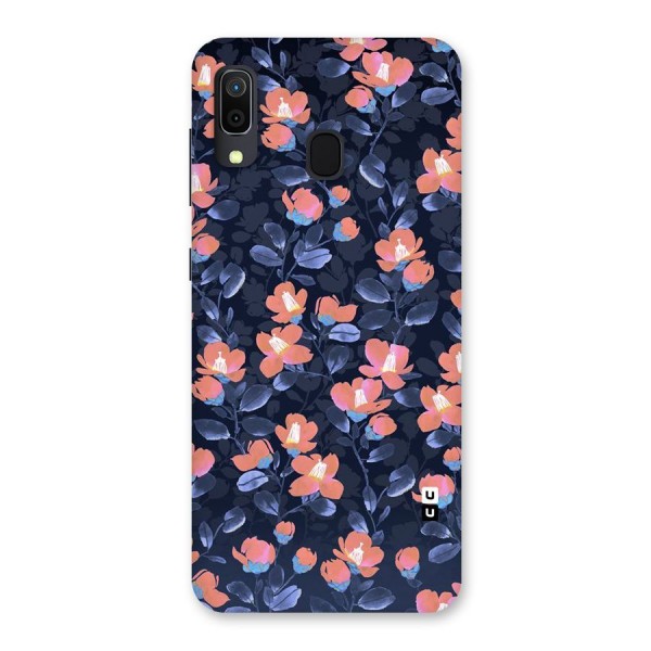 Tiny Peach Flowers Back Case for Galaxy A20