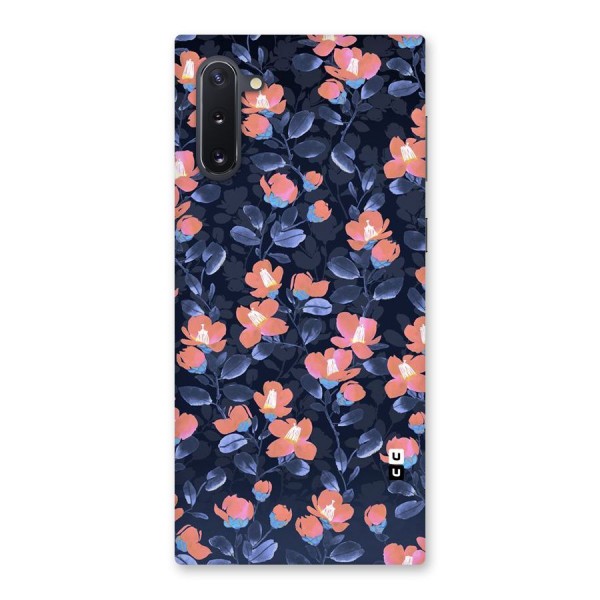 Tiny Peach Flowers Back Case for Galaxy Note 10